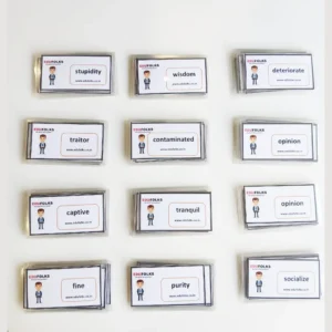 Flashcards 12 sets of 30 cards