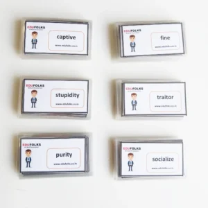 Antonyms Flashcards 6 sets of 30 cards